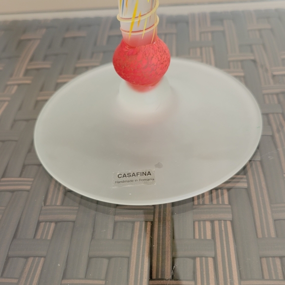 CASAFINA-Art Glass Candle Holder - Picture 5 of 6